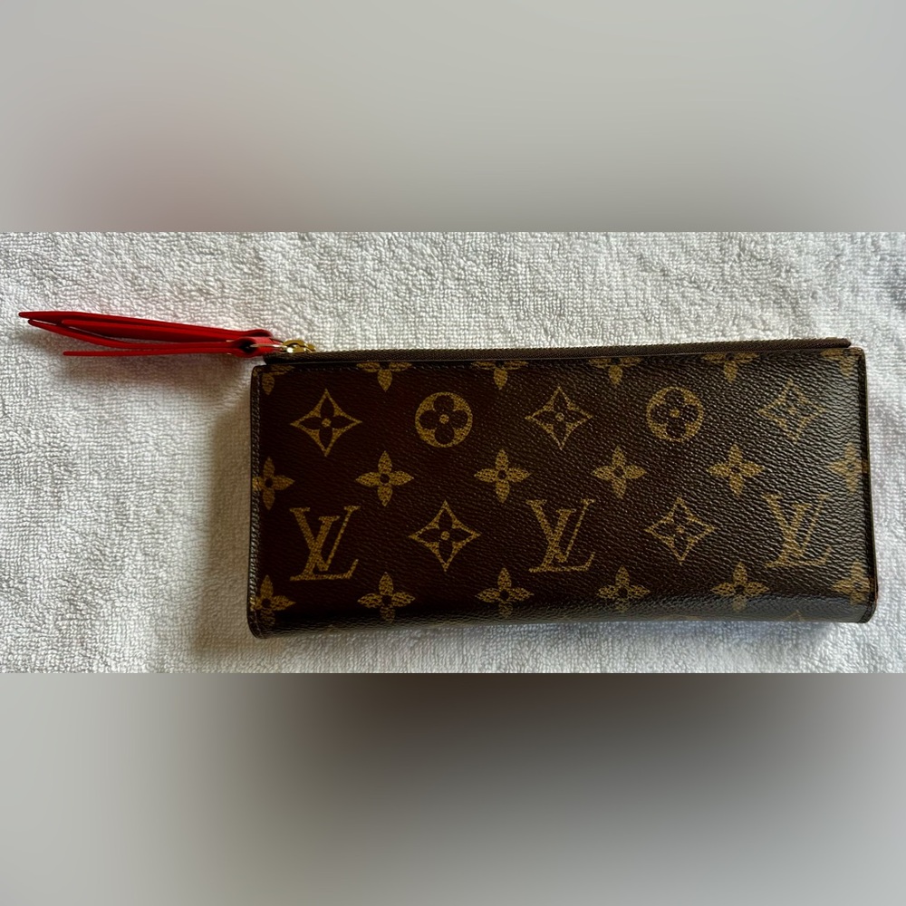 Louis Vuitton Monogram Canvas Adele Wallet Coquelicot Article: M61287 - Picture 7 of 16